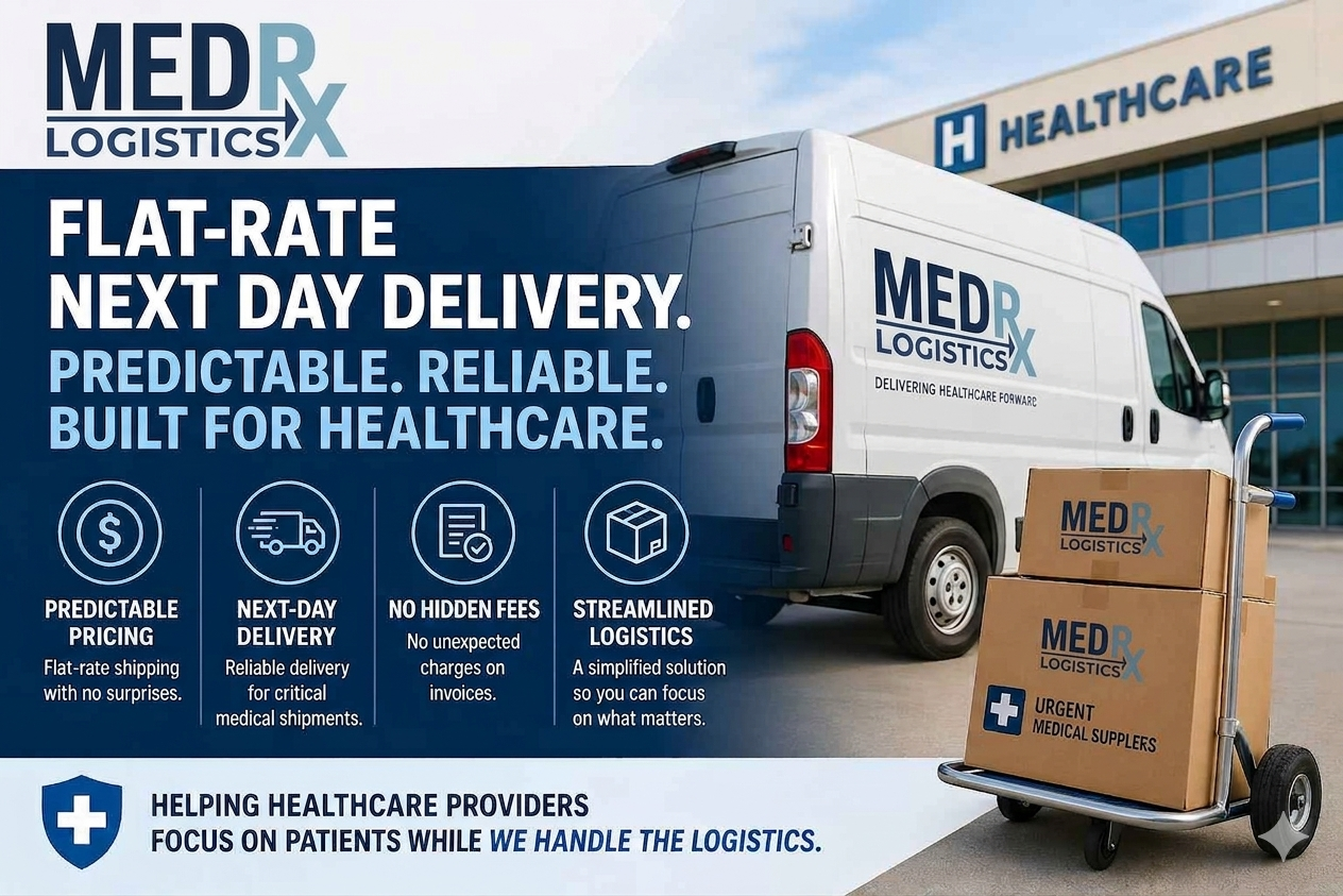 Flat-Rate Next Day Delivery: Bringing Predictability to Healthcare Logistics